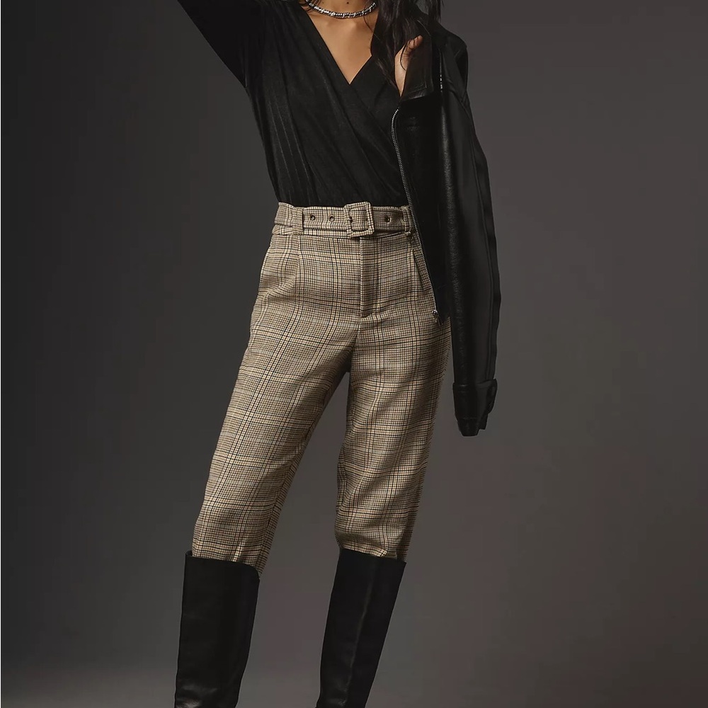 Maeve Boot Tuck Knit Trousers